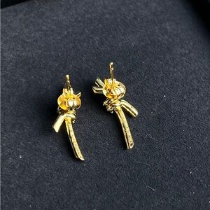 Tiffany & Co. Gold Knot Earrings
